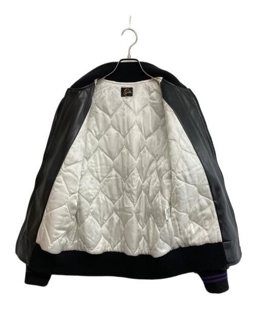 Needles（ニードルズ）Needles (ニードルズ) Award Jacket-Faux Leather ブラック サイズ:SIZE Sの古着・服飾アイテム