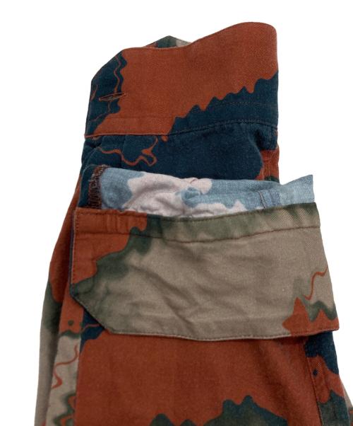 m's braque（エムズブラック）m's braque (エムズブラック) LONG SLEEVE ALOHA SHIRT オレンジ サイズ:SIZE 40の古着・服飾アイテム