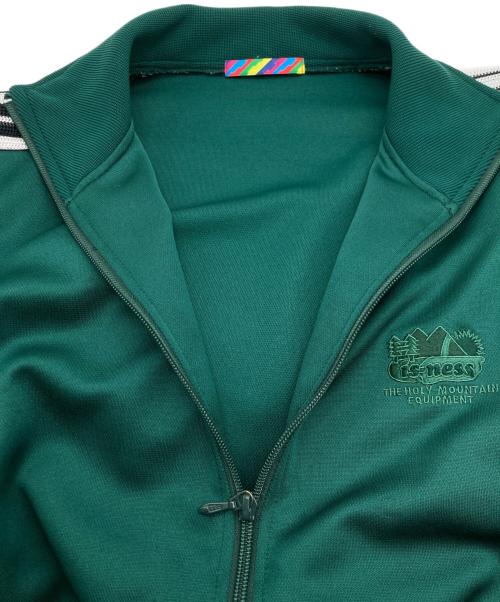 is-ness（イズネス）is-ness (イズネス) TRACK JACKET グリーン サイズ:SIZE Mの古着・服飾アイテム