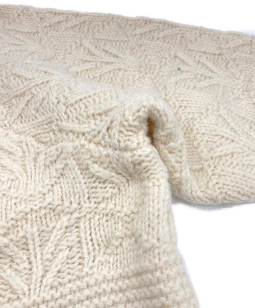 th products（ティーエイチプロダクツ）th products (ティーエイチプロダクツ) ハンティングオーバーサイズドニット アイボリー サイズ:SIZE 2の古着・服飾アイテム