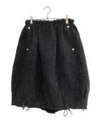 Omar Afridiオマールアフリディ）の古着「CIRCLE SKIRT」｜グレー