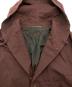 中古・古着 COMME des GARCONS HOMME PLUS (コムデギャルソンオムプリュス) フーデッドテーラードジャケット ボルドー サイズ:SIZE M：45000円