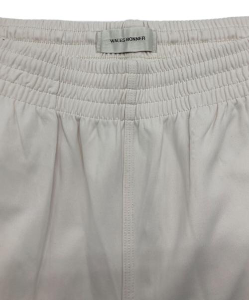 WALES BONNER（ウェールズボナー）WALES BONNER (ウェールズボナー) PALMS CROCHET STRIPE TRACK PANTS ベージュ サイズ:SIZE Lの古着・服飾アイテム