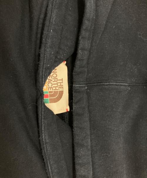 GUCCI（グッチ）GUCCI (グッチ) THE NORTH FACE (ザ ノース フェイス) Logo Print Pullover Parka ブラック サイズ:SIZE XLの古着・服飾アイテム