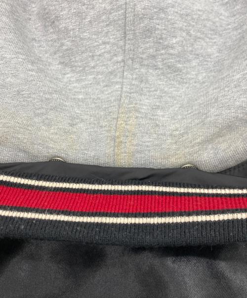 GUCCI（グッチ）GUCCI (グッチ) リラ パッチ GG柄 フード付 ボンバー ジャケット ブラック サイズ:SIZE 52の古着・服飾アイテム