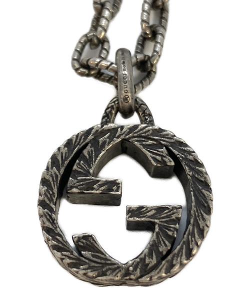 GUCCI（グッチ）GUCCI (グッチ) インターロッキングG ネックレス シルバー サイズ:実寸サイズを参照くださいの古着・服飾アイテム