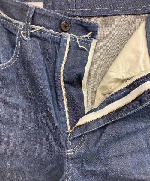 CAMIEL FORTGENS（カミエルフォートヘンス）CAMIEL FORTGENS (カミエルフォートヘンス) AUBERGINE PANTS DENIM インディゴ サイズ:SIZE Sの古着・服飾アイテム