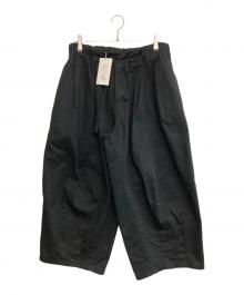 is-ness（イズネス）の古着「BALLOON EZ PANTS/バルーンイージーパンツ」｜ブラック