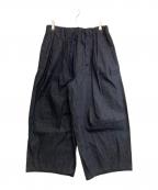 is-nessイズネス）の古着「BALLOON EZ PANTS/バルーンイージーパンツ」｜インディゴ