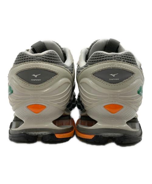 MIZUNO（ミズノ）MIZUNO (ミズノ) Graphpaper (グラフペーパー) WAVE PROPHECY LS グレー サイズ:SIZE 26.5cmの古着・服飾アイテム