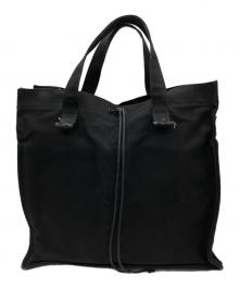 CAMIEL FORTGENS（カミエルフォートヘンス）の古着「CF．OW．09 SHOPPER L CANVAS/トートバッグ」｜ブラック