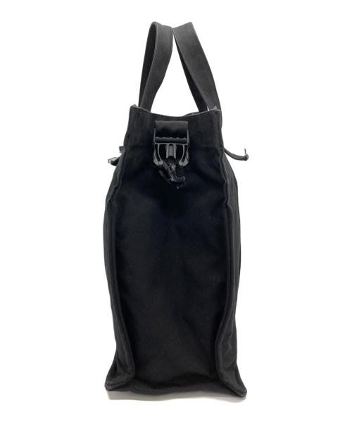 CAMIEL FORTGENS（カミエルフォートヘンス）CAMIEL FORTGENS (カミエルフォートヘンス) CF．OW．09 SHOPPER L CANVAS/トートバッグ ブラックの古着・服飾アイテム