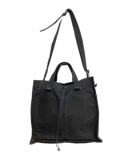 CAMIEL FORTGENS（カミエルフォートヘンス）CAMIEL FORTGENS (カミエルフォートヘンス) CF．OW．09 SHOPPER L CANVAS/トートバッグ ブラックの古着・服飾アイテム