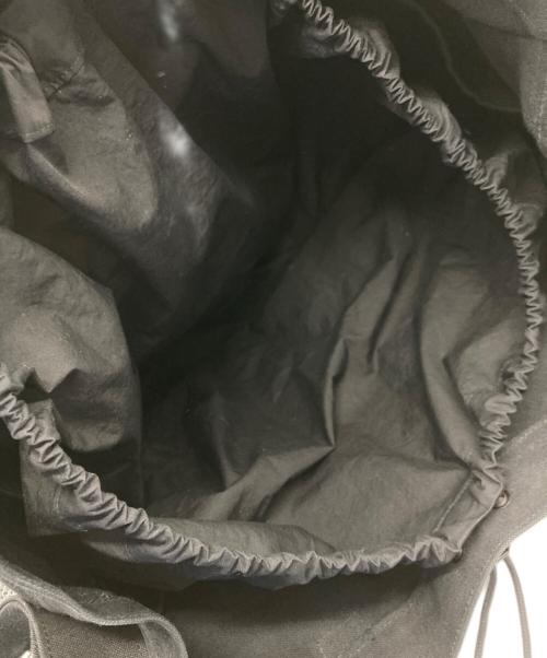 CAMIEL FORTGENS（カミエルフォートヘンス）CAMIEL FORTGENS (カミエルフォートヘンス) CF．OW．09 SHOPPER L CANVAS/トートバッグ ブラックの古着・服飾アイテム