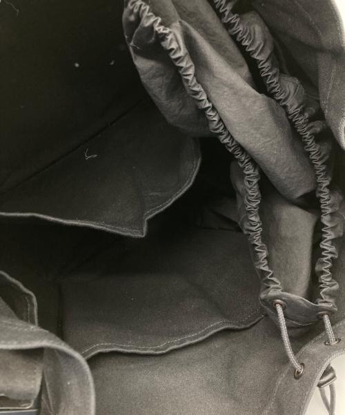 CAMIEL FORTGENS（カミエルフォートヘンス）CAMIEL FORTGENS (カミエルフォートヘンス) CF．OW．09 SHOPPER L CANVAS/トートバッグ ブラックの古着・服飾アイテム