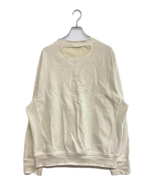 Maison Margiela（メゾンマルジェラ）Maison Margiela (メゾンマルジェラ) ダメージ加工スウェット アイボリー サイズ:SIZE Sの古着・服飾アイテム
