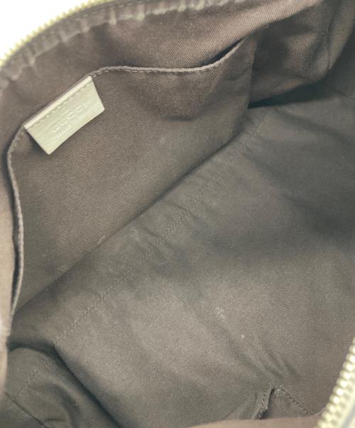 GUCCI（グッチ）GUCCI (グッチ) ミニボストンバッグ ベージュ×ホワイトの古着・服飾アイテム