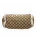中古・古着 GUCCI (グッチ) ミニボストンバッグ ベージュ×ホワイト：18000円