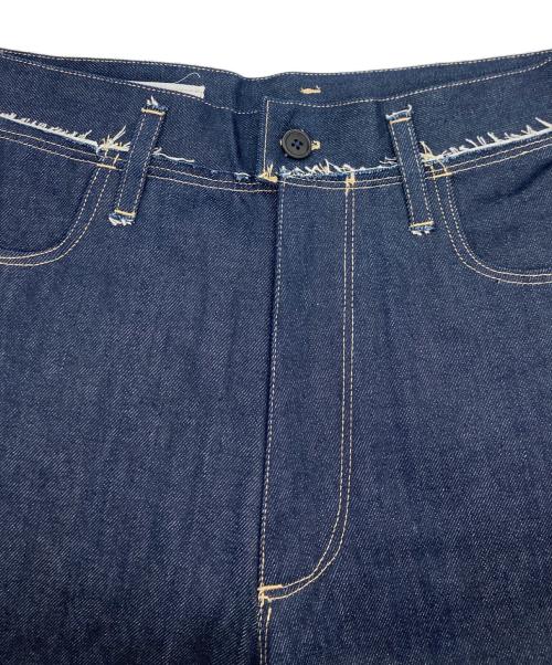 CAMIEL FORTGENS（カミエルフォートヘンス）CAMIEL FORTGENS (カミエルフォートヘンス) カットオフデニムデニムパンツ インディゴ サイズ:SIZE Sの古着・服飾アイテム