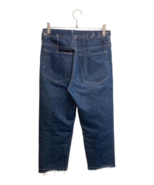 CAMIEL FORTGENS（カミエルフォートヘンス）CAMIEL FORTGENS (カミエルフォートヘンス) カットオフデニムパンツ インディゴ サイズ:SIZE Sの古着・服飾アイテム