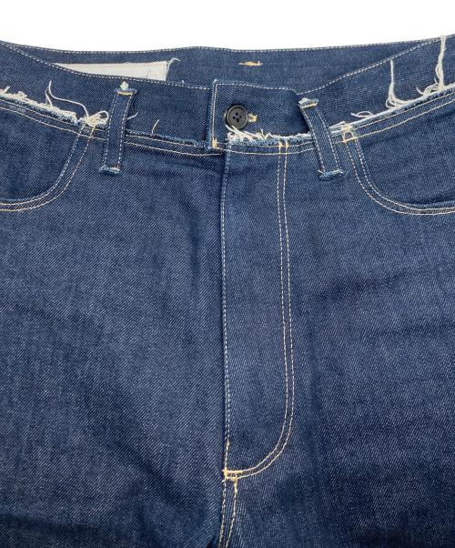 CAMIEL FORTGENS（カミエルフォートヘンス）CAMIEL FORTGENS (カミエルフォートヘンス) カットオフデニムパンツ インディゴ サイズ:SIZE Sの古着・服飾アイテム