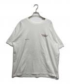 HOME ECONOMICS EXPERIMENTホーム エコノミクス エクスペリメント）の古着「BLANKMAG TEE」｜ホワイト