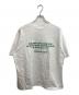 Graphpaper（グラフペーパー）の古着「BENJAMIN GRAPH EDGAR PAPER S/S Oversized Tee」｜ホワイト