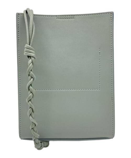 JIL SANDER（ジルサンダー）JIL SANDER (ジルサンダー) スモールタングルクロスボディショルダーバッグ グリーンの古着・服飾アイテム