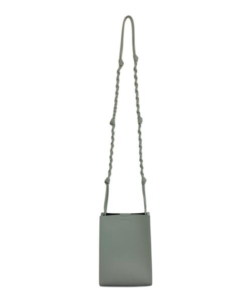 JIL SANDER（ジルサンダー）JIL SANDER (ジルサンダー) スモールタングルクロスボディショルダーバッグ グリーンの古着・服飾アイテム