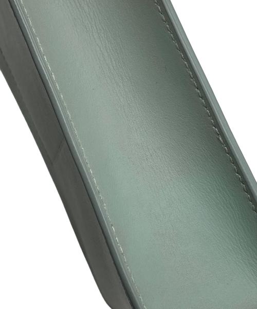 JIL SANDER（ジルサンダー）JIL SANDER (ジルサンダー) スモールタングルクロスボディショルダーバッグ グリーンの古着・服飾アイテム