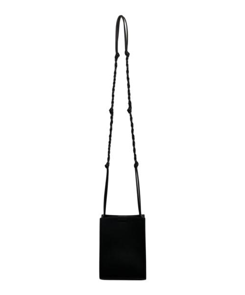 JIL SANDER（ジルサンダー）JIL SANDER (ジルサンダー) スモールタングルクロスボディショルダーバッグ ブラックの古着・服飾アイテム