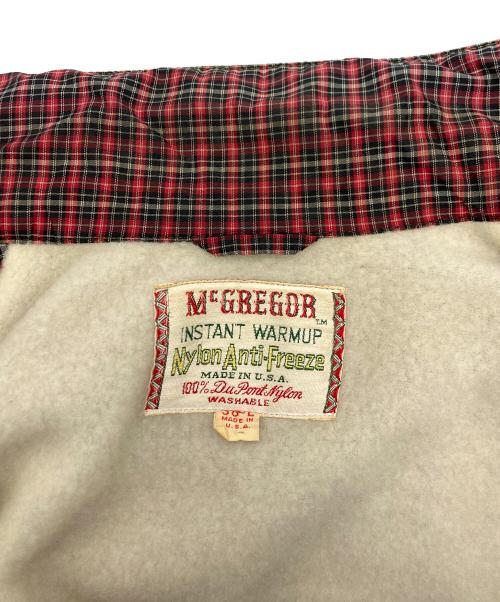 McGREGOR（マックレガー）McGREGOR (マックレガー) 60‘S NYLON ANTI FREEZE JACKET レッド サイズ:SIZE Lの古着・服飾アイテム