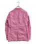 DRIES VAN NOTEN (ドリスヴァンノッテン) テーラードジャケット ピンク サイズ:SIZE 46：18000円