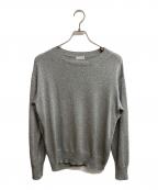 DRIES VAN NOTENドリスヴァンノッテン）の古着「ポリレーヨンラメニット」｜シルバー