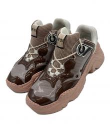 N°21（ヌメロヴェントゥーノ）の古着「メタリック ダッドスニーカー」｜ピンク