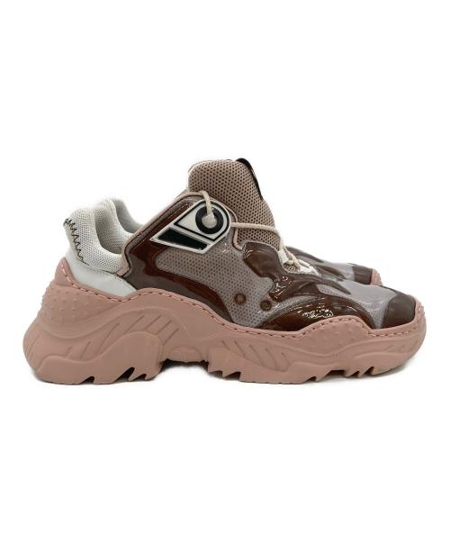 N°21（ヌメロヴェントゥーノ）N°21 (ヌメロヴェントゥーノ) メタリック ダッドスニーカー ピンク サイズ:SIZE 36の古着・服飾アイテム