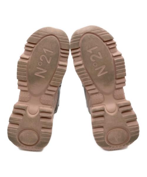 N°21（ヌメロヴェントゥーノ）N°21 (ヌメロヴェントゥーノ) メタリック ダッドスニーカー ピンク サイズ:SIZE 36の古着・服飾アイテム