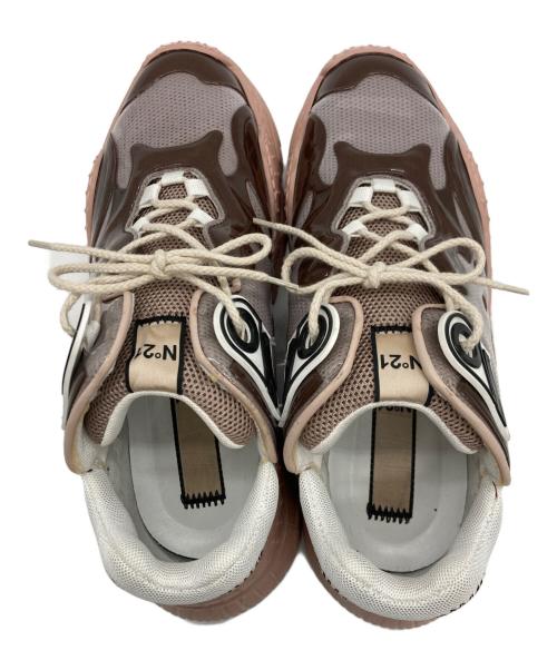 N°21（ヌメロヴェントゥーノ）N°21 (ヌメロヴェントゥーノ) メタリック ダッドスニーカー ピンク サイズ:SIZE 36の古着・服飾アイテム