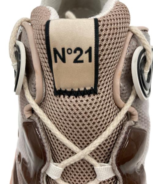N°21（ヌメロヴェントゥーノ）N°21 (ヌメロヴェントゥーノ) メタリック ダッドスニーカー ピンク サイズ:SIZE 36の古着・服飾アイテム