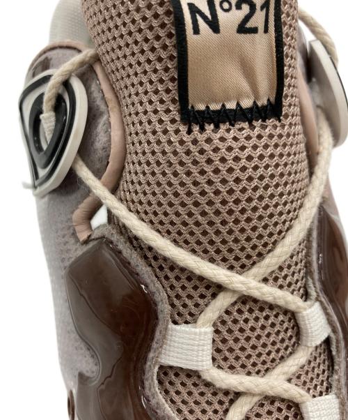 N°21（ヌメロヴェントゥーノ）N°21 (ヌメロヴェントゥーノ) メタリック ダッドスニーカー ピンク サイズ:SIZE 36の古着・服飾アイテム