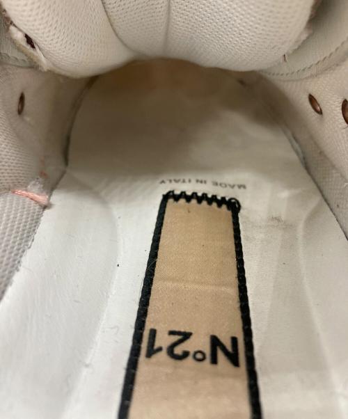 N°21（ヌメロヴェントゥーノ）N°21 (ヌメロヴェントゥーノ) メタリック ダッドスニーカー ピンク サイズ:SIZE 36の古着・服飾アイテム