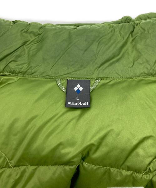 mont-bell（モンベル）mont-bell (モンベル) ネージュダウン パーカ 黄緑 サイズ:SIZE Lの古着・服飾アイテム