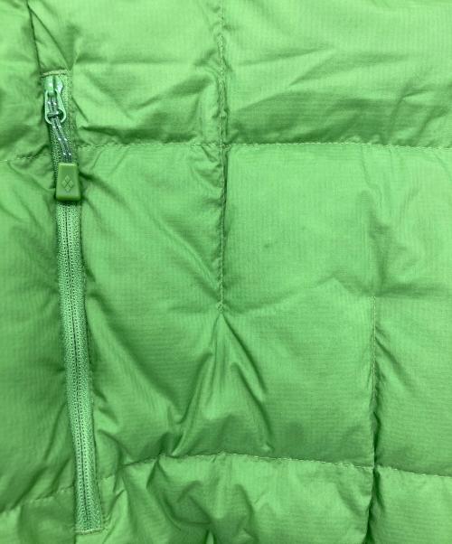 mont-bell（モンベル）mont-bell (モンベル) ネージュダウン パーカ 黄緑 サイズ:SIZE Lの古着・服飾アイテム
