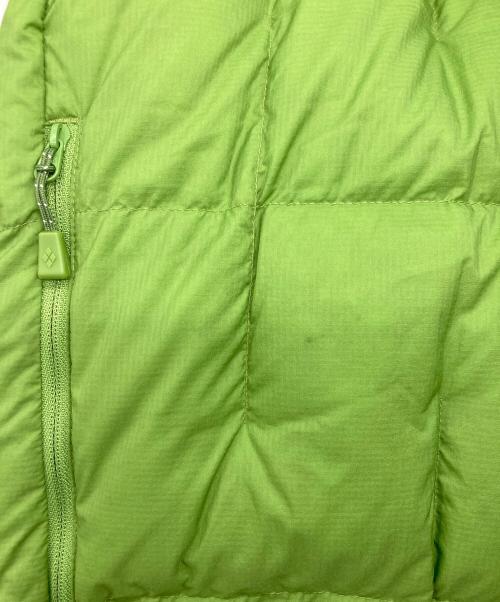 mont-bell（モンベル）mont-bell (モンベル) ネージュダウン パーカ 黄緑 サイズ:SIZE Lの古着・服飾アイテム