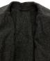 中古・古着 COMOLI (コモリ) ウールナッピングタイロッケンコート ブラック×グレー サイズ:SIZE 34：32000円