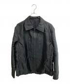 ISSEY MIYAKE MENイッセイミヤケメン）の古着「フロントジップジャケット」｜ブラック