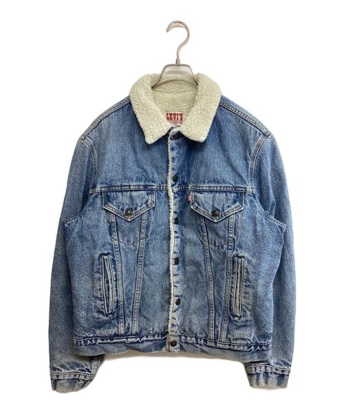 LEVI'S（リーバイス）LEVI'S (リーバイス) 裏ボアデニムトラッカージャケット インディゴ サイズ:SIZE 42Lの古着・服飾アイテム
