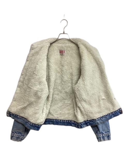 LEVI'S（リーバイス）LEVI'S (リーバイス) 裏ボアデニムトラッカージャケット インディゴ サイズ:SIZE 42Lの古着・服飾アイテム