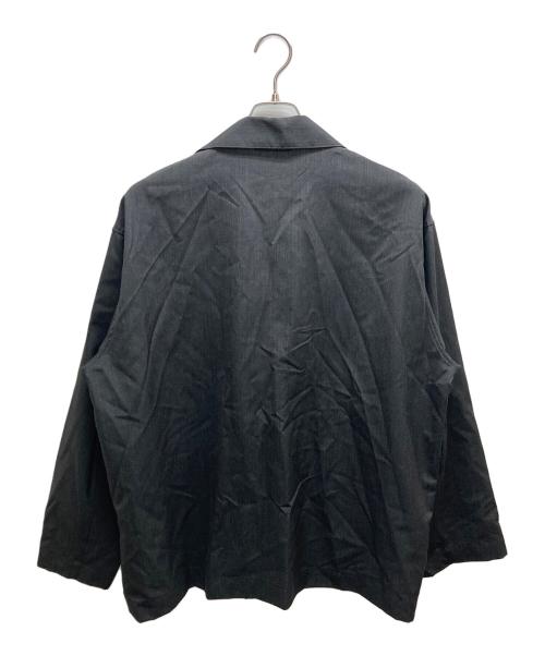 AURALEE（オーラリー）AURALEE (オーラリー) WOOL SILK TROPICAL SHIRTS JACKET グレー サイズ:SIZE5の古着・服飾アイテム