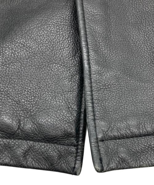 GAP（ギャップ）GAP (ギャップ) レザーカーコート ブラック サイズ:SIZE Lの古着・服飾アイテム